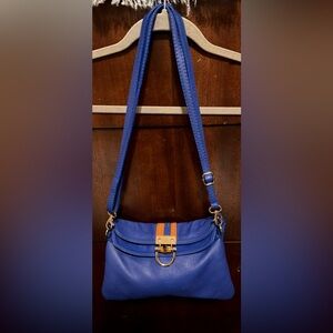 Genuine Leather Made in Italy Crossbody Purse